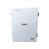 Durabox Box Panel Plastik ABS 300x400x180 mm Abu-Abu Lengkap Base Plate