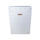 Durabox Box Panel Plastik ABS 300x400x180 mm Abu-Abu Lengkap Base Plate