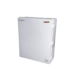 Durabox Box Panel Plastik ABS 500x600x220 mm Abu-Abu Lengkap Base Plate
