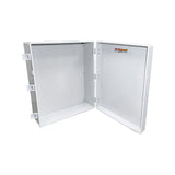 Durabox Box Panel Plastik ABS 500x600x220 mm Abu-Abu Lengkap Base Plate