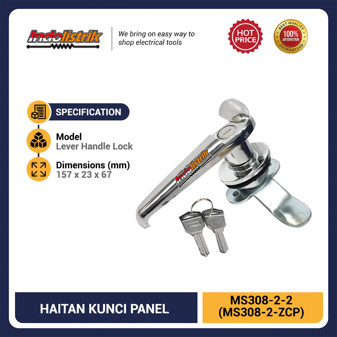 Kunci Panel Haitan MS308-2-2 Lever Handle Lock