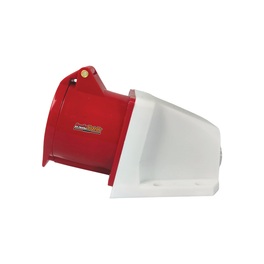 TAB Industrial Surface Mounting Socket CEE 124 (4P x 32 Ampere).