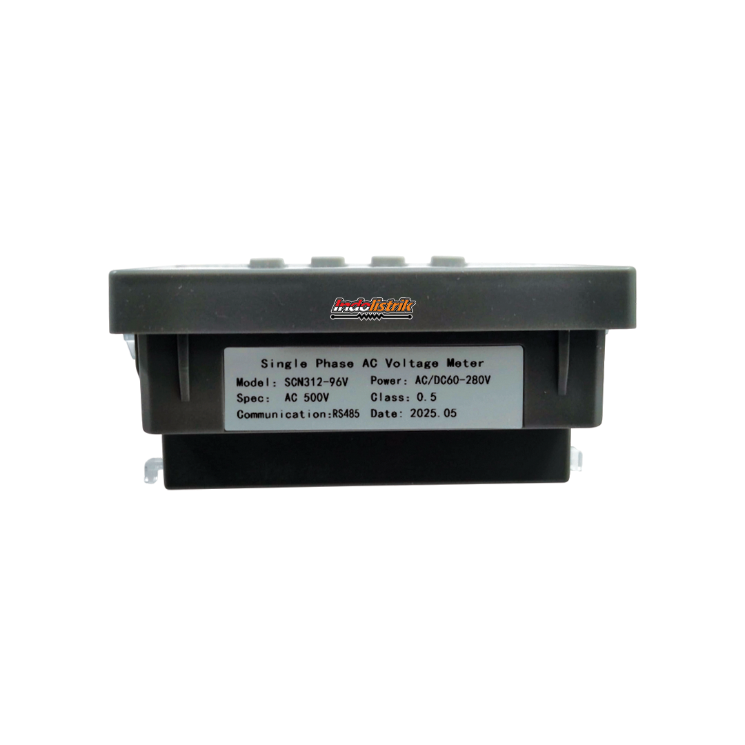Voltmeter Digital LED 1 Phase AC 96 x 96 SCN312 TAB
