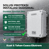 ABS Junction Box Plastik 280x340 x 130 mm Abu-abu Durabox