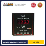 Power Watt Meter Digital KW Meter 96 x 96 3P / 4W TAB - Digital Meter