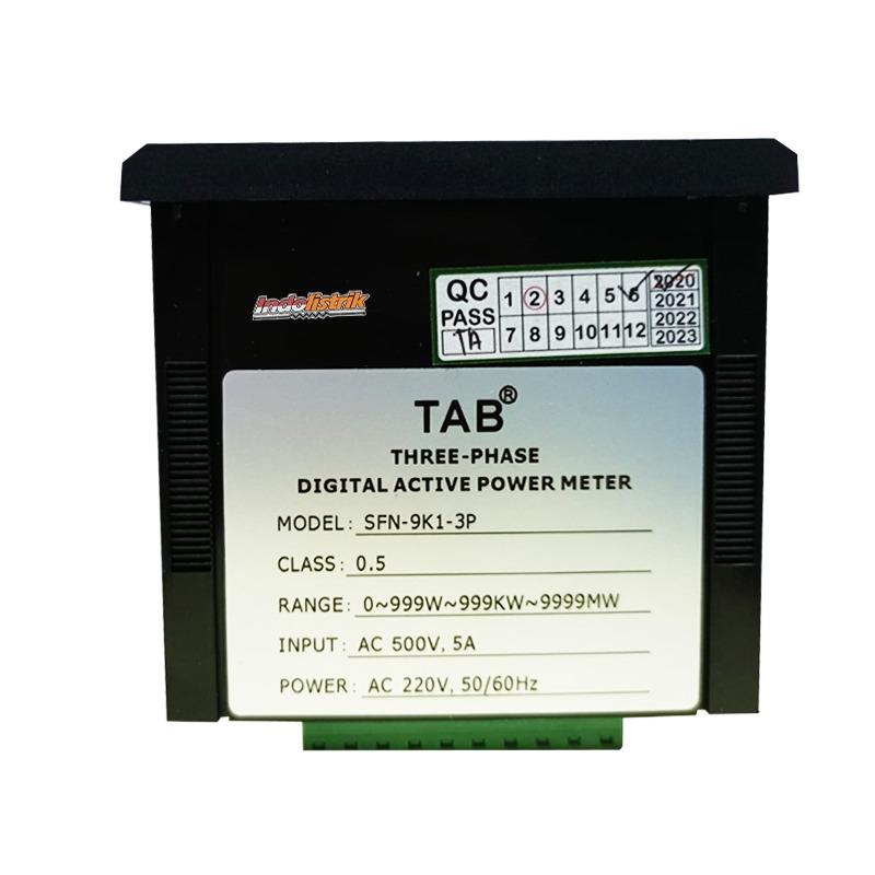 Power Watt Meter Digital KW Meter 96 x 96 3P / 4W TAB - Digital Meter