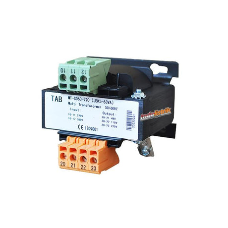 Trafo Step Down MT-SD63-220 63VA TAB - Output 220V-110V-48V