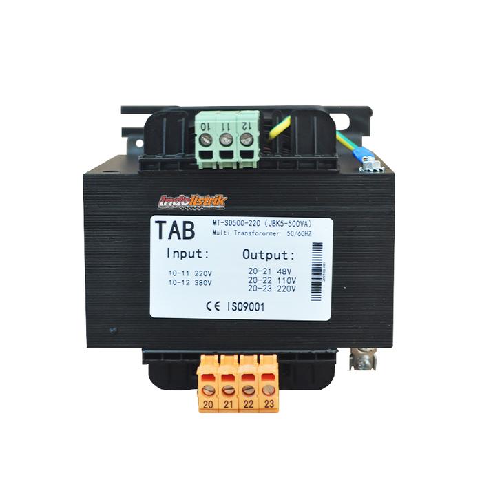 Trafo Step Down 500VA MT-SD500-220 TAB - Output 220V-110V-48V