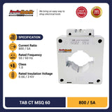 TAB Current Transformer MSQ60 800/5A