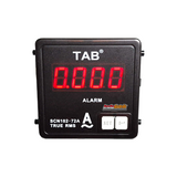 TAB SCN102-72A Amperemeter Digital 72x72 AC 10mA-6A True RMS Panel Meter via CT