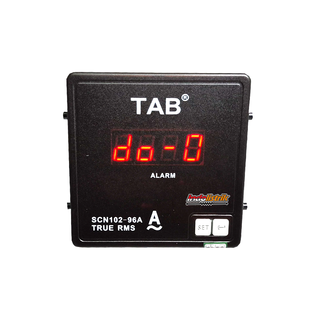 TAB Digital Amperemeter AC 10mA-6A 96x96mm Panel Meter True RMS SCN102-96A