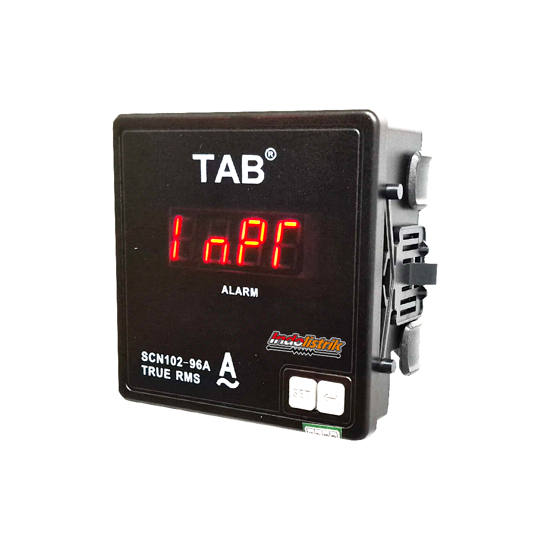 TAB Digital Amperemeter AC 10mA-6A 96x96mm Panel Meter True RMS SCN102-96A