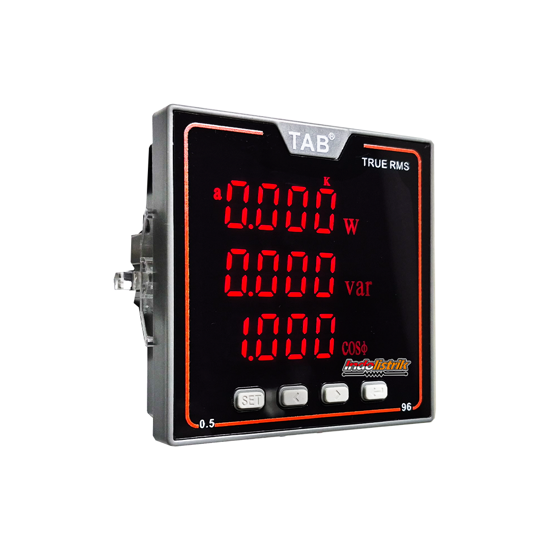 TAB SCN310-96S Digital Power Meter 3 Phase LED 96x96 RS485 Modbus