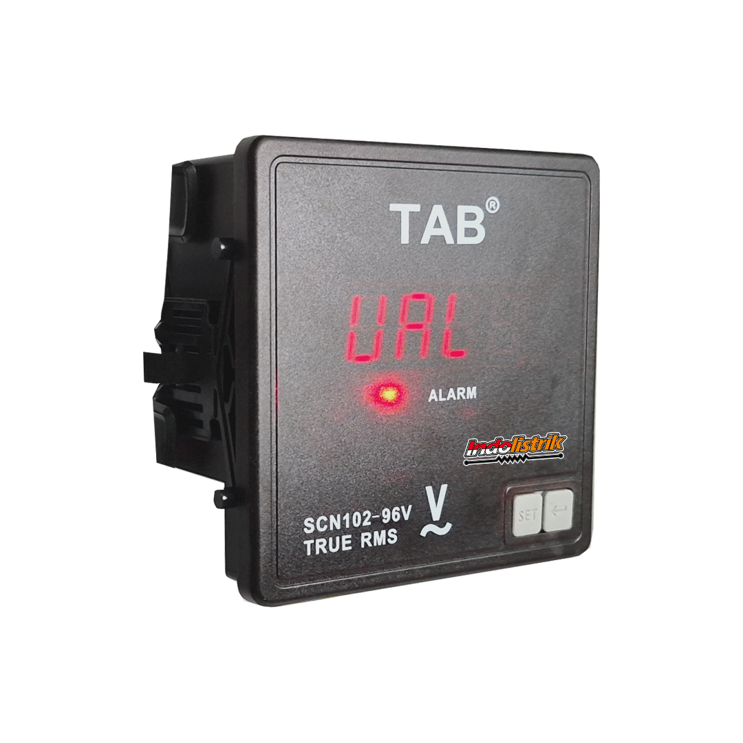 TAB Digital Voltmeter 96x96 SCN102-96V True RMS AC 0-500V Panel Meter