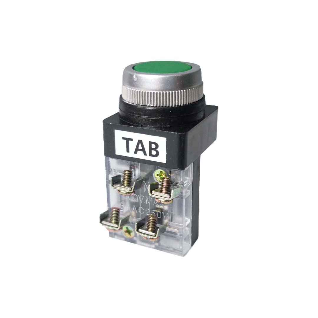 TAB Push Button PB2511 Hijau