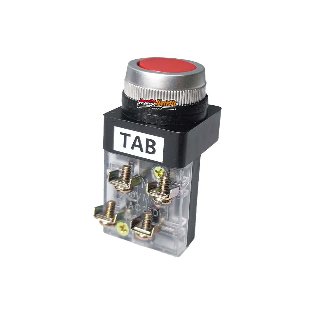 TAB Push Button PB2511 Merah