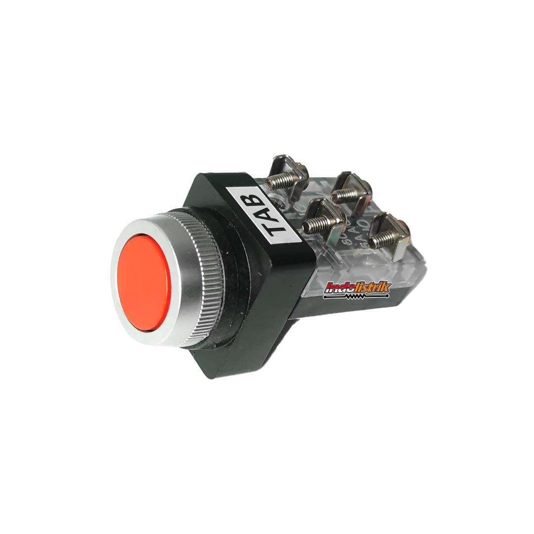 TAB Push Button PB2511 Merah