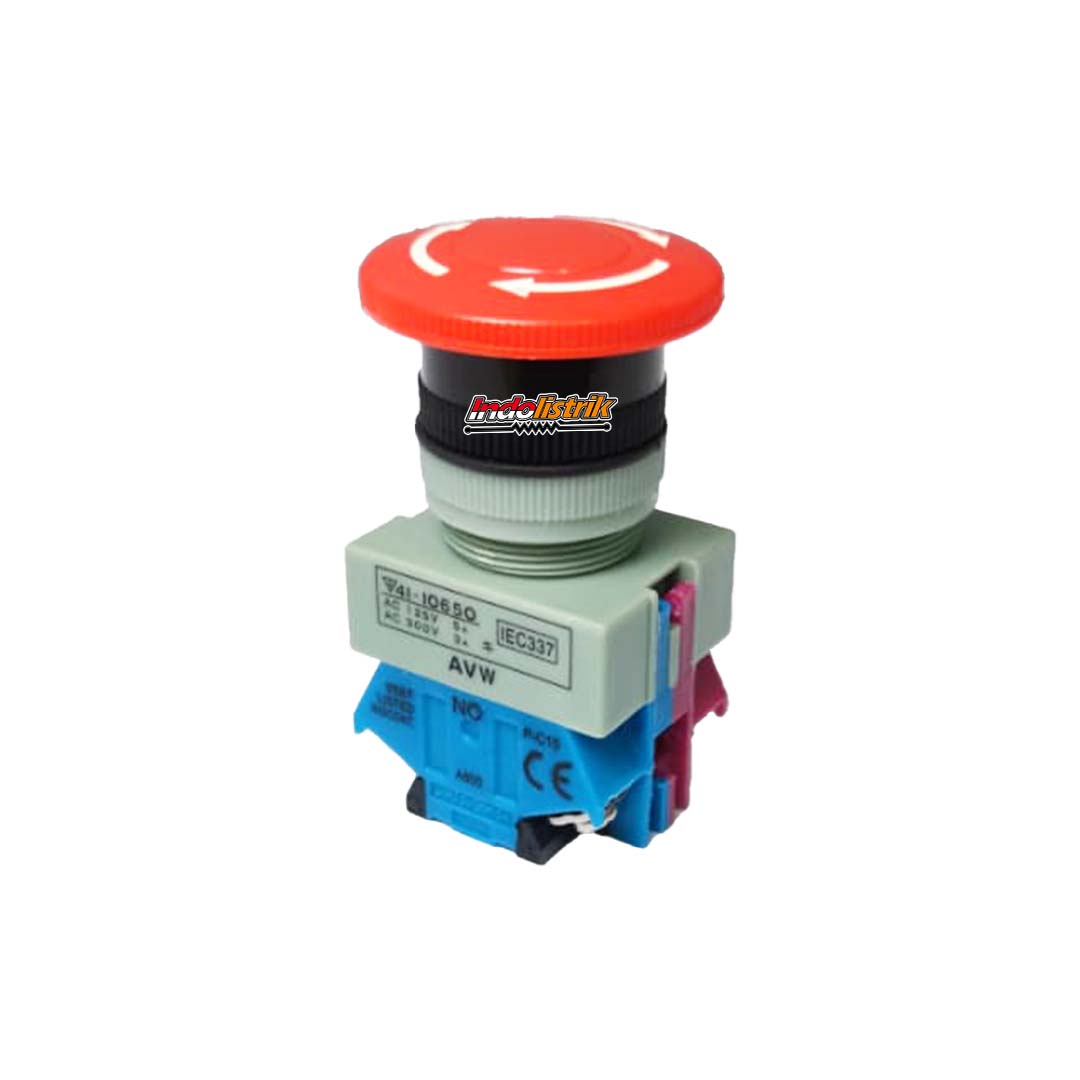 TAB Emergency Push Button AVW411ERP Merah
