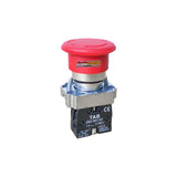 TAB Emergency Push Button Push Lock LAY5-BS542 Merah
