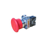TAB Emergency Push Button Push Lock LAY5-BS542 Merah