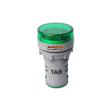Lampu Indikator Panel LED 22mm Hijau AC 50-500V Pilot Lamp TAB