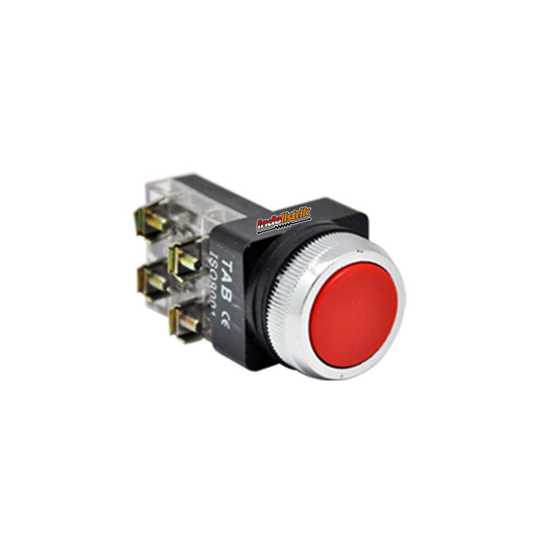 TAB Push Button PB3011 Merah