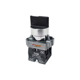 TAB Selector Switch 3posisi Stay-Put 22mm LAY5-BD33