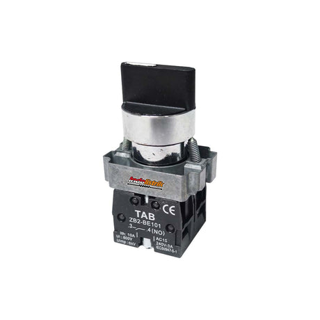 TAB Selector Switch 3posisi Stay-Put 22mm LAY5-BD33