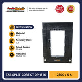 TAB Split Core Current Transformer DP-816 2500A
