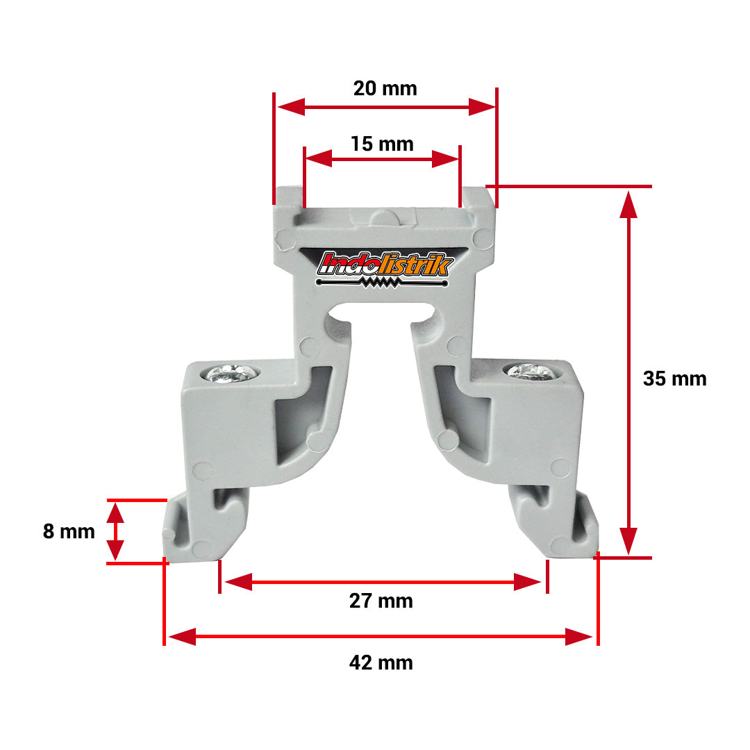TAB Stopper Terminal SUK-E 42x8x35mm Stopper Terminal Listrik