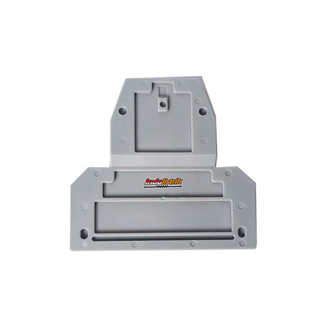 End Cover Terminal Block TAB D-UKK3/5 Penutup Terminal DIN Rail End Plate Aksesoris Panel Listrik Abu Abu