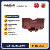 TAB Terminal Block TR 100 Coklat (model Kasuga)