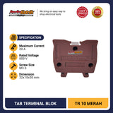 TAB Terminal Block TR 10 Coklat (model Kasuga)