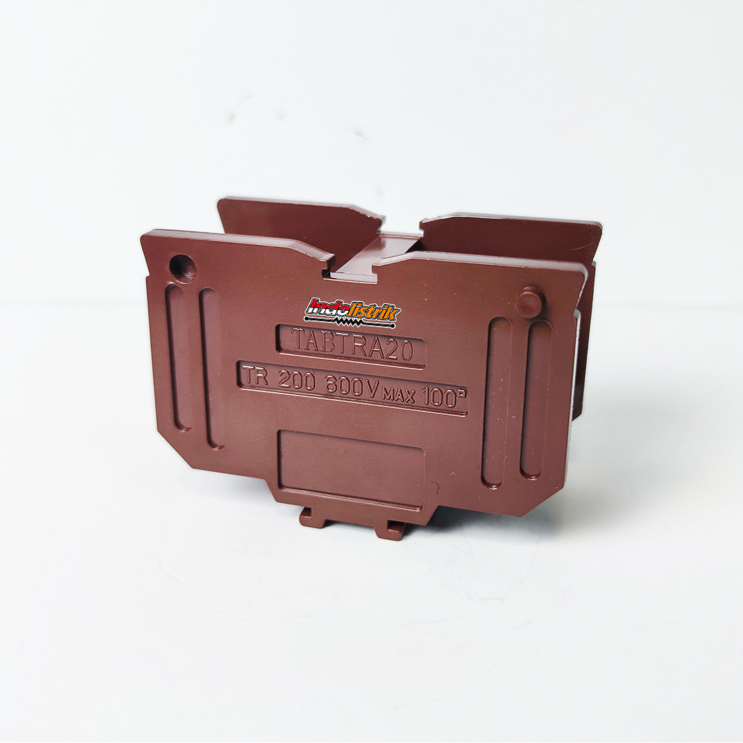 Terminal Blok TR200 TAB Merah Konektor Kabel Panel Listrik