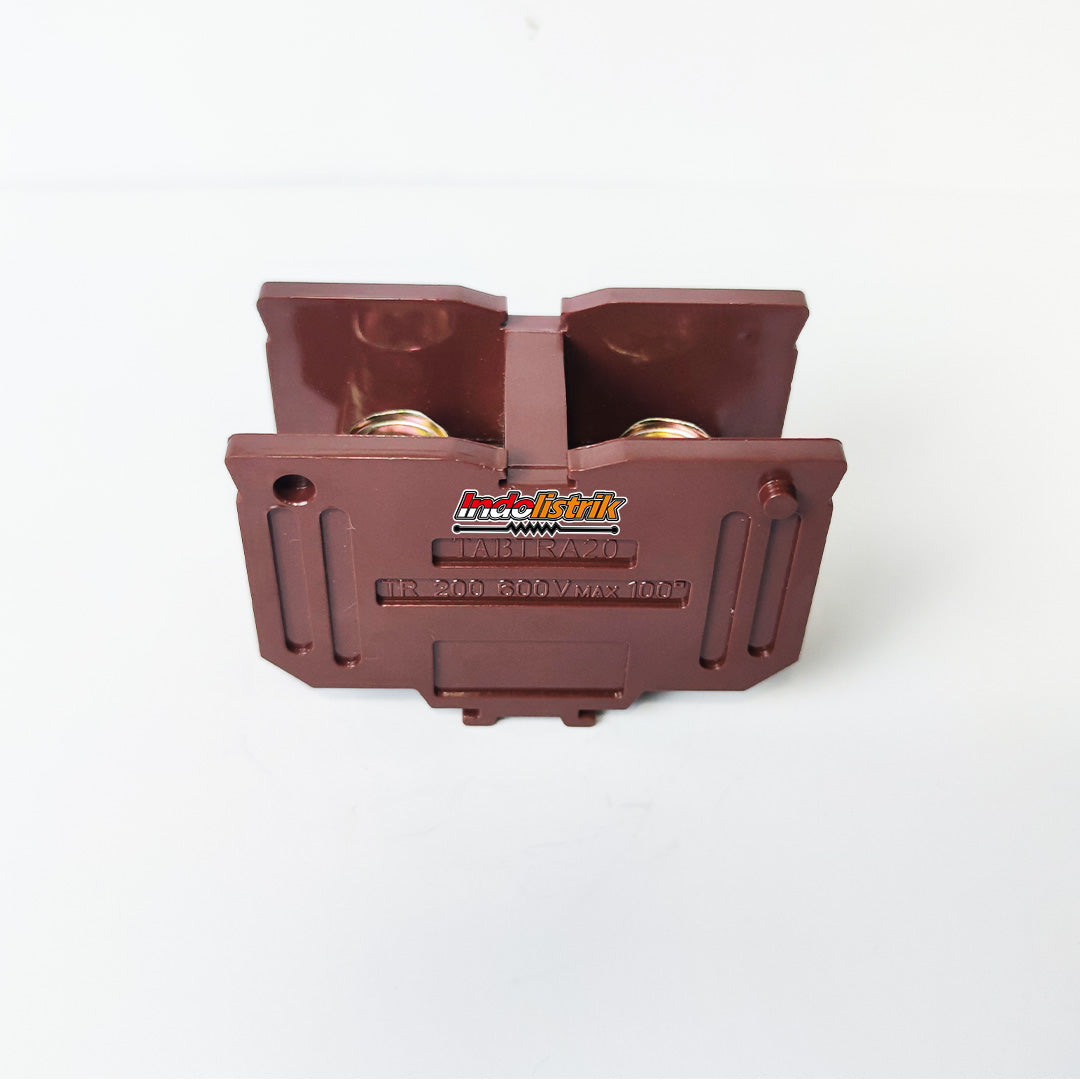 Terminal Blok TR200 TAB Merah Konektor Kabel Panel Listrik