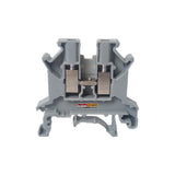 Terminal Block UK2.5B TAB Rel DIN Konektor Kabel Panel Listrik Abu Abu