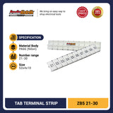 Marker Kabel ZB5 1-100 Penanda Nomor Terminal Block Panel Listrik Nylon Tebal Tidak Mudah Pudar