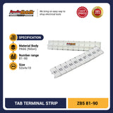 Marker Kabel ZB5 1-100 Penanda Nomor Terminal Block Panel Listrik Nylon Tebal Tidak Mudah Pudar