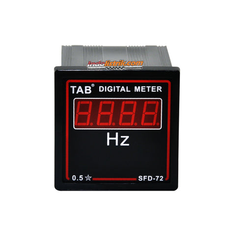 TAB Digital Frekuensi meter / HZ Meter 72x72 30-99Hz