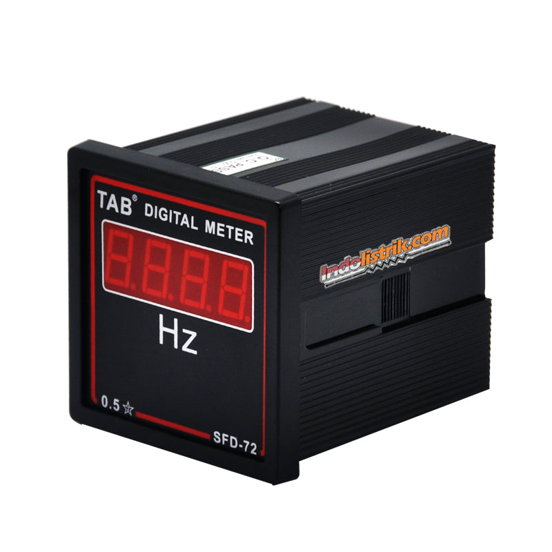 TAB Digital Frekuensi meter / HZ Meter 72x72 30-99Hz