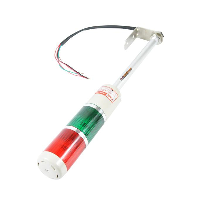 TAB Lampu Signal tanpa Buzzer 2 Susun 24VDC Kedip Bohlam