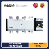 Wisenheimer Change Over Switch 4 Pole 1000 Ampere COS Motorized Ohm Saklar