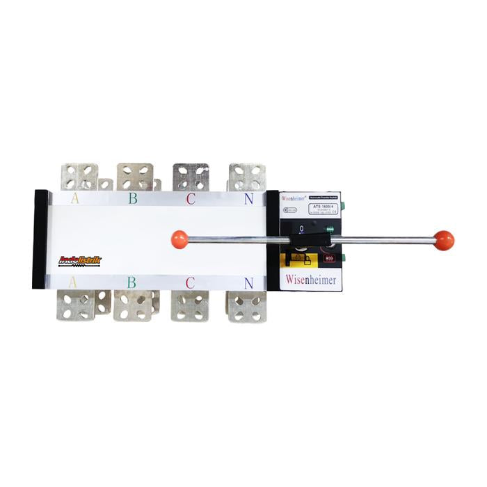 Wisenheimer Change Over Switch 4 Pole 1600 Ampere COS Motorized Ohm Saklar