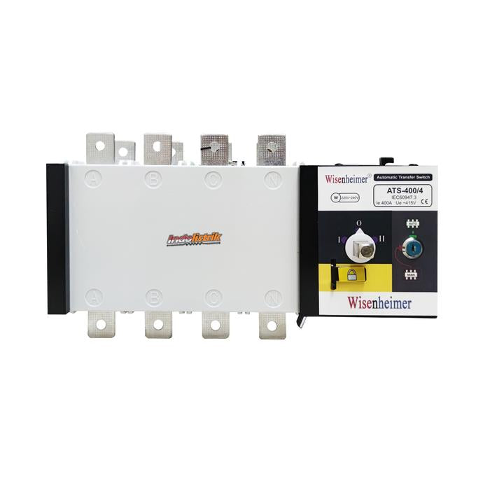 Wisenheimer Change Over Switch 4 Pole 400 Ampere COS Motorized Ohm Saklar