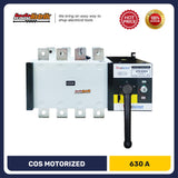 Wisenheimer Change Over Switch 4 Pole 630 Ampere COS Motorized Ohm Saklar