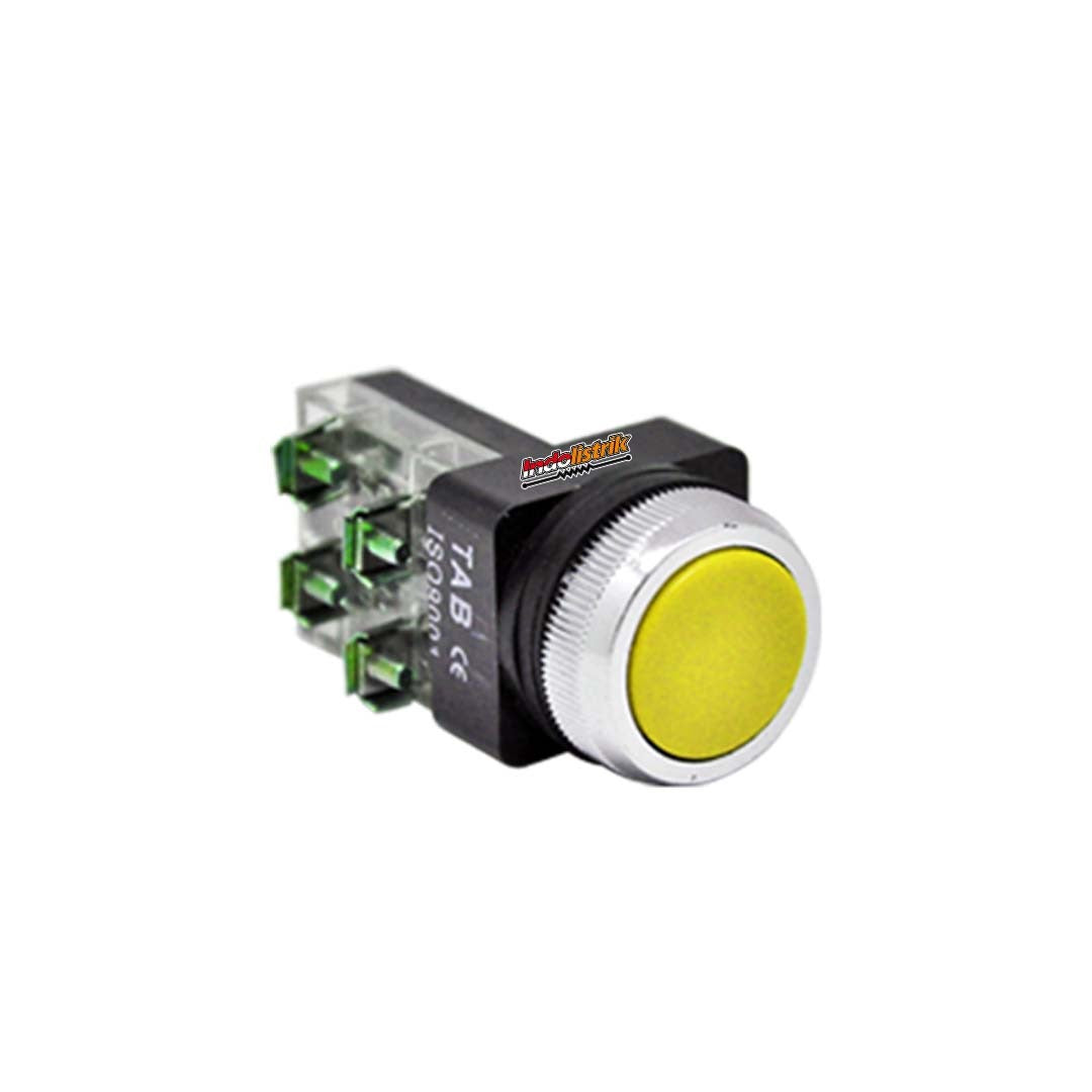 TAB Push Button PB3011 Kuning