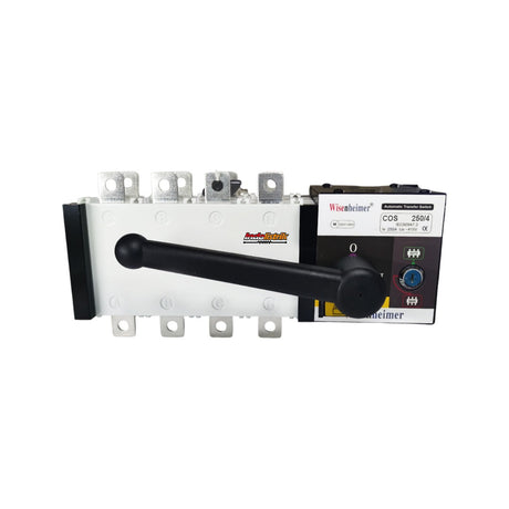Wisenheimer Change Over Switch 4 Pole 250 Ampere COS Motorized Ohm Saklar
