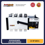 Wisenheimer Change Over Switch 4 Pole 630 Ampere COS Motorized Ohm Saklar
