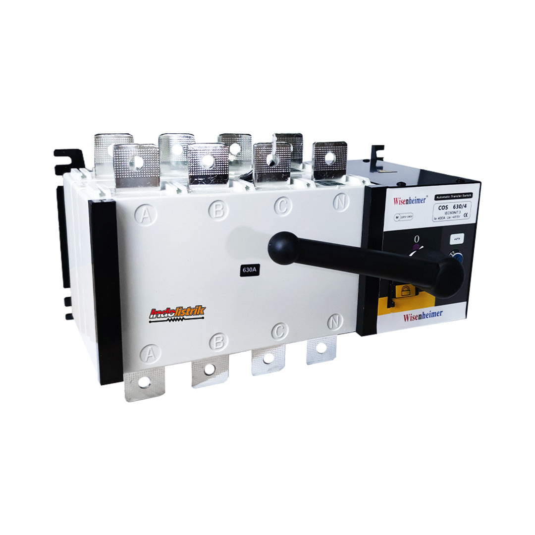 Wisenheimer Change Over Switch 4 Pole 630 Ampere COS Motorized Ohm Saklar