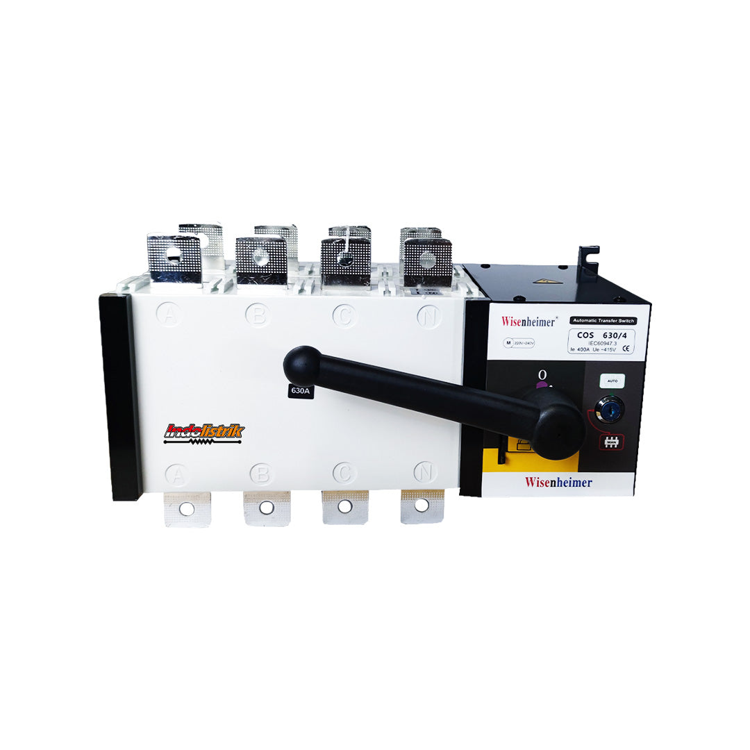 Wisenheimer Change Over Switch 4 Pole 630 Ampere COS Motorized Ohm Saklar